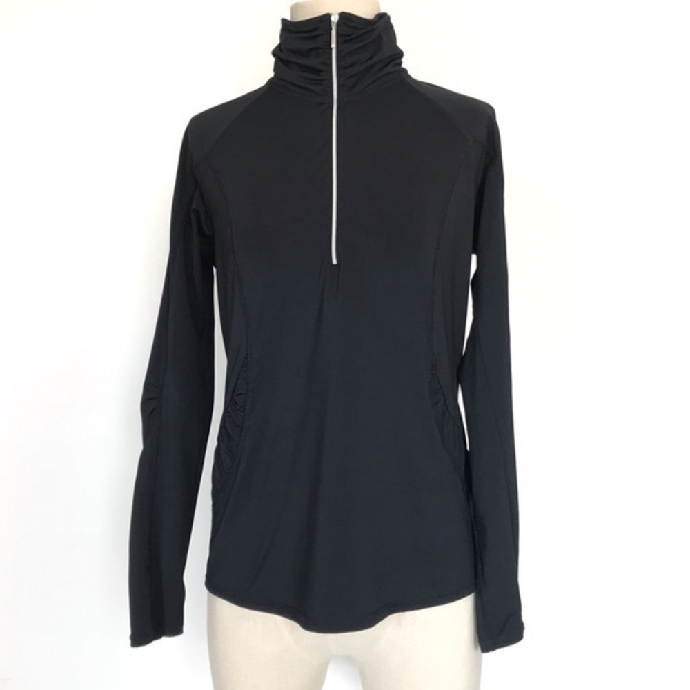 Sunice Black Performance Superlite 1/4 Zip Jacket Size Medium